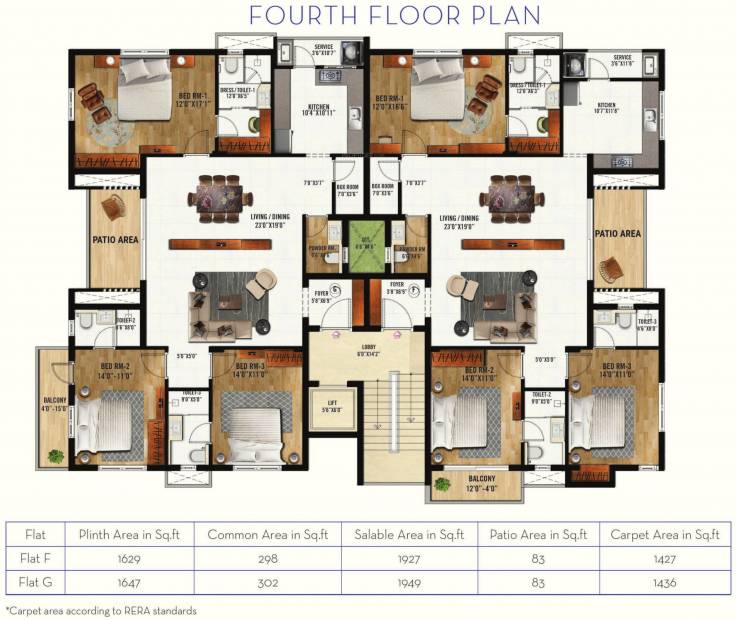 Images for Cluster Plan of Navin Pearl House