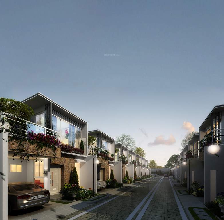  garden and skies Images for Elevation of Brick And Land Garden And Skies