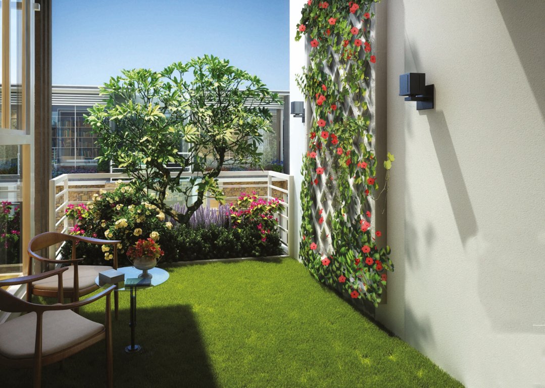  garden and skies Balcony