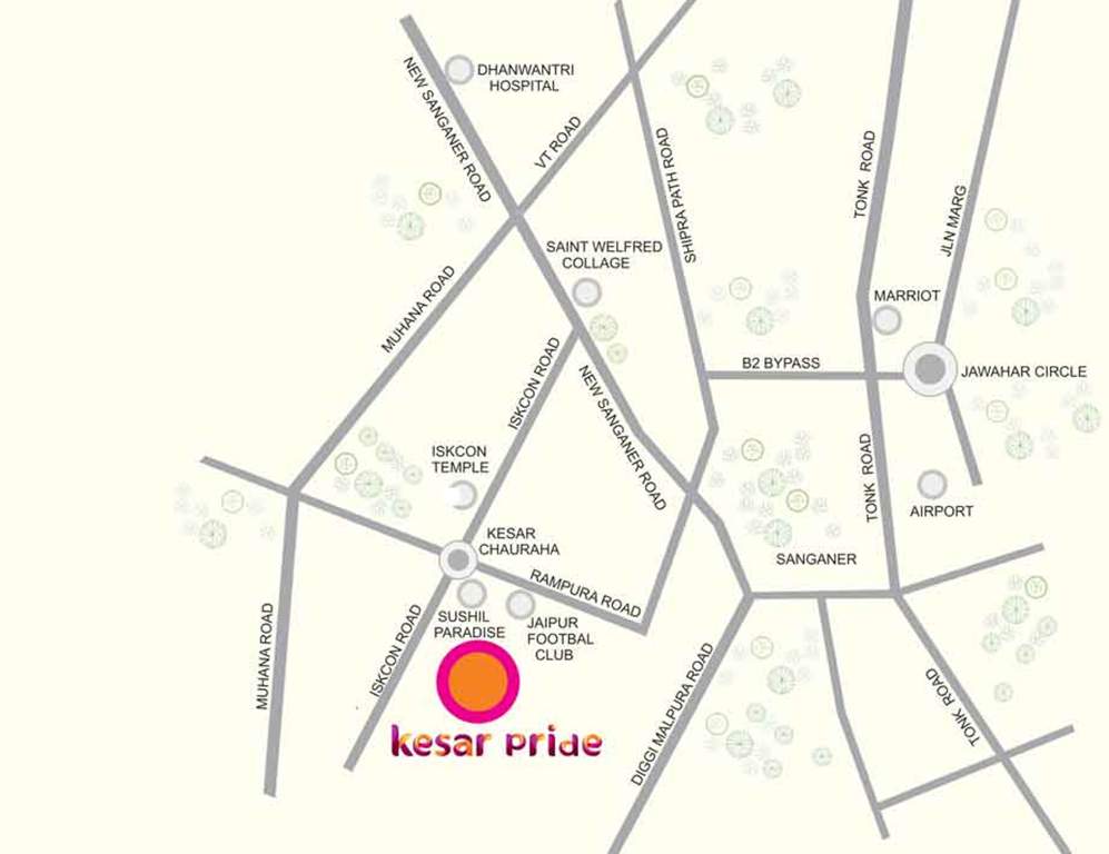 Images for Location Plan of Hare Krishna Kesar Pride