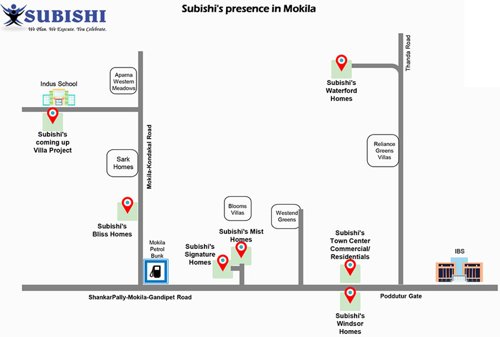  bliss-luxury-homes Images for Location Plan of Subishi Bliss Luxury Homes