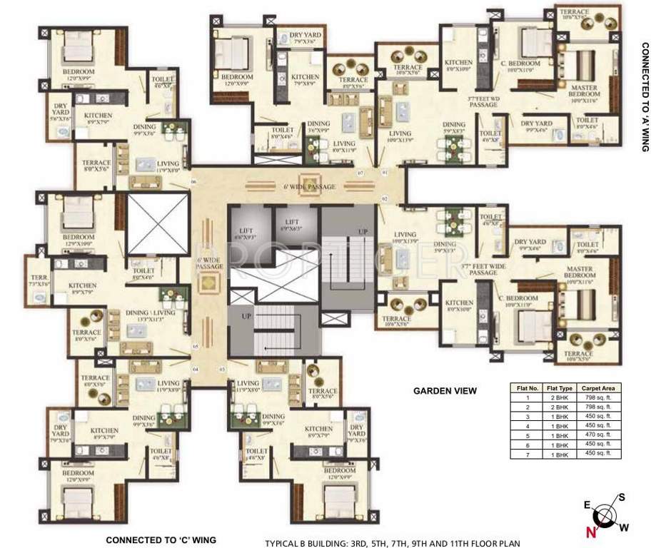  aldea espanola E1 Cluster Plan