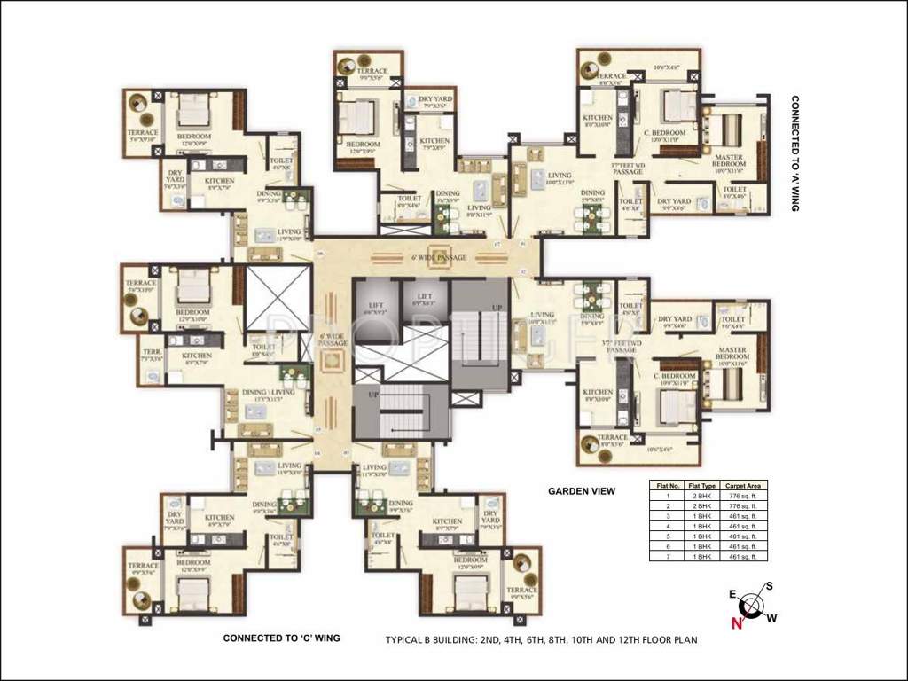  aldea espanola E2 Cluster Plan