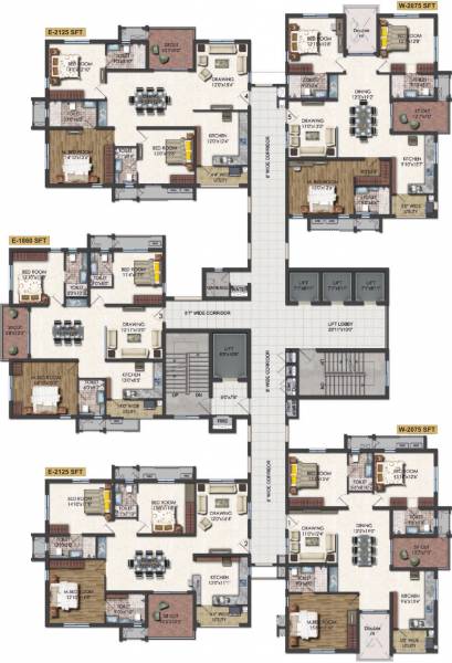 Images for Cluster Plan of Jayabheri The Summit Images for Cluster Plan of Jayabheri The Summit