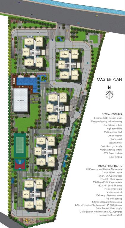  the summit Images for Master Plan of Jayabheri The Summit