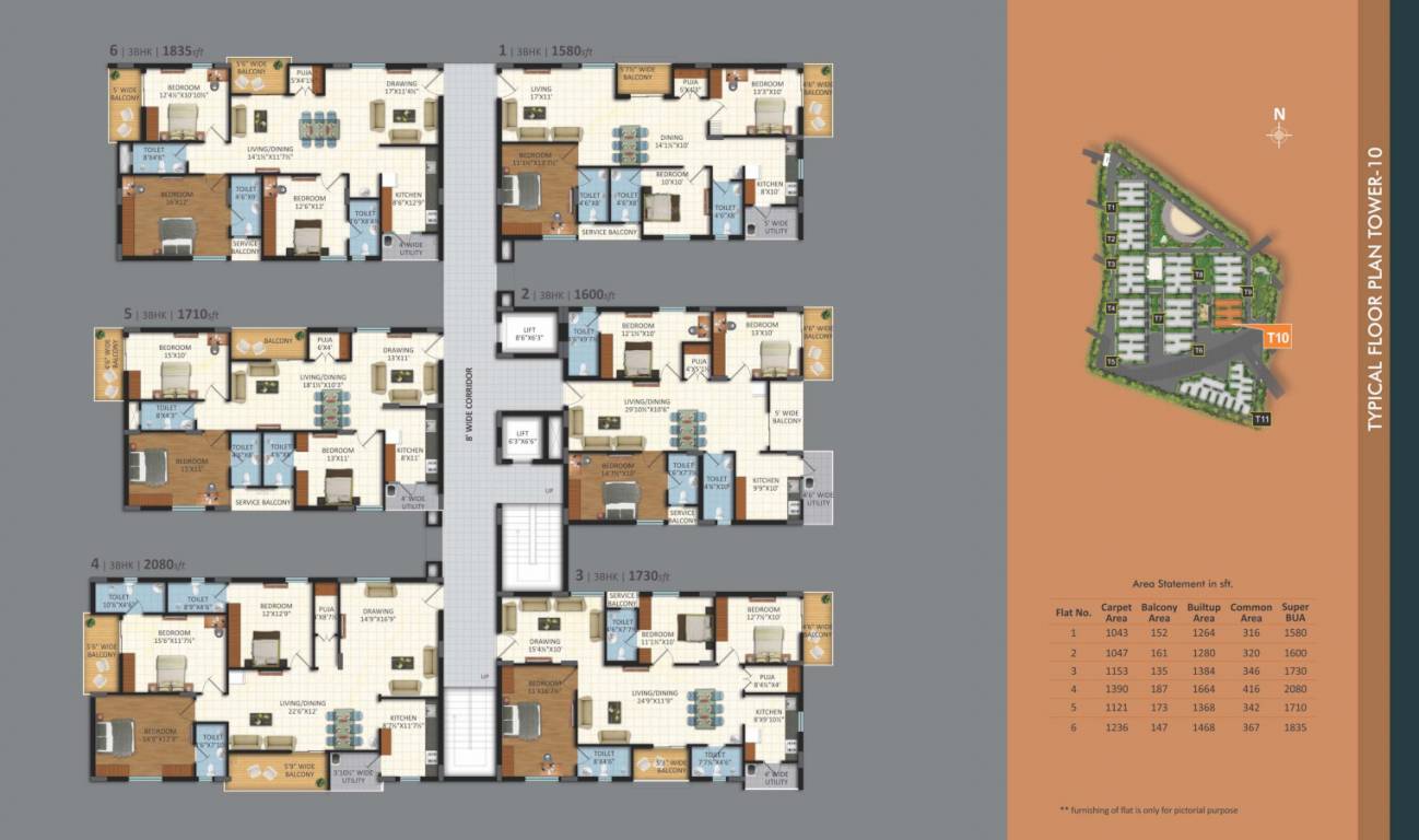  sri nilayam  Cluster Plan