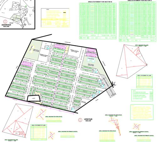 Images for Layout Plan of Smart Vrindavan Garden