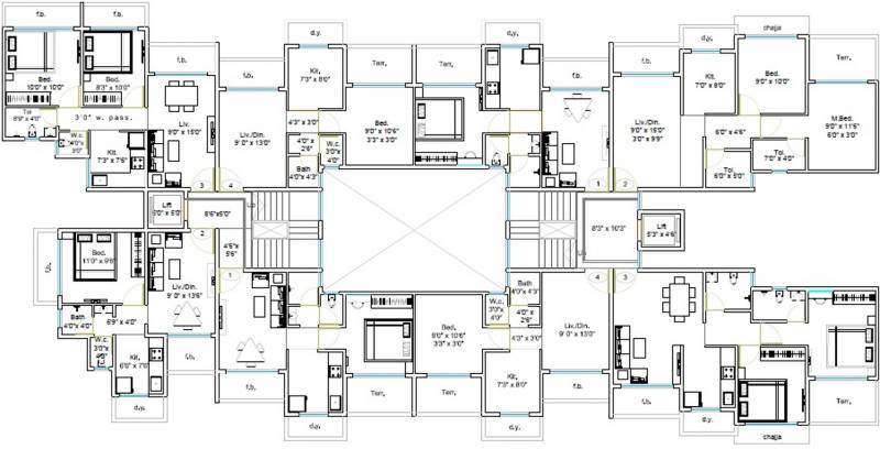 Images for Cluster Plan of Space Siddhivinayak Mahima