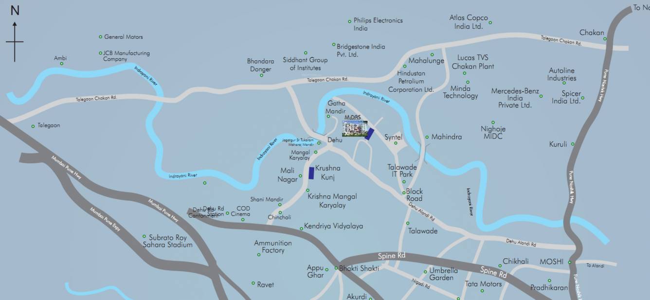 Images for Location Plan of Midas Regency