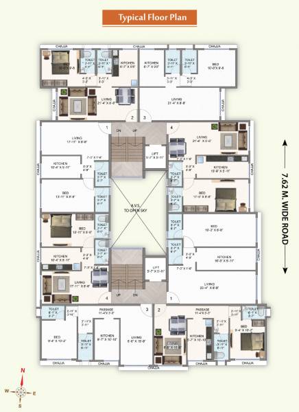  jyot-residency Jyot Residency Cluster Plan