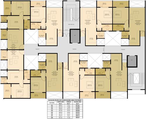 Images for Cluster Plan of Sarvesh Nakashtra Angan A