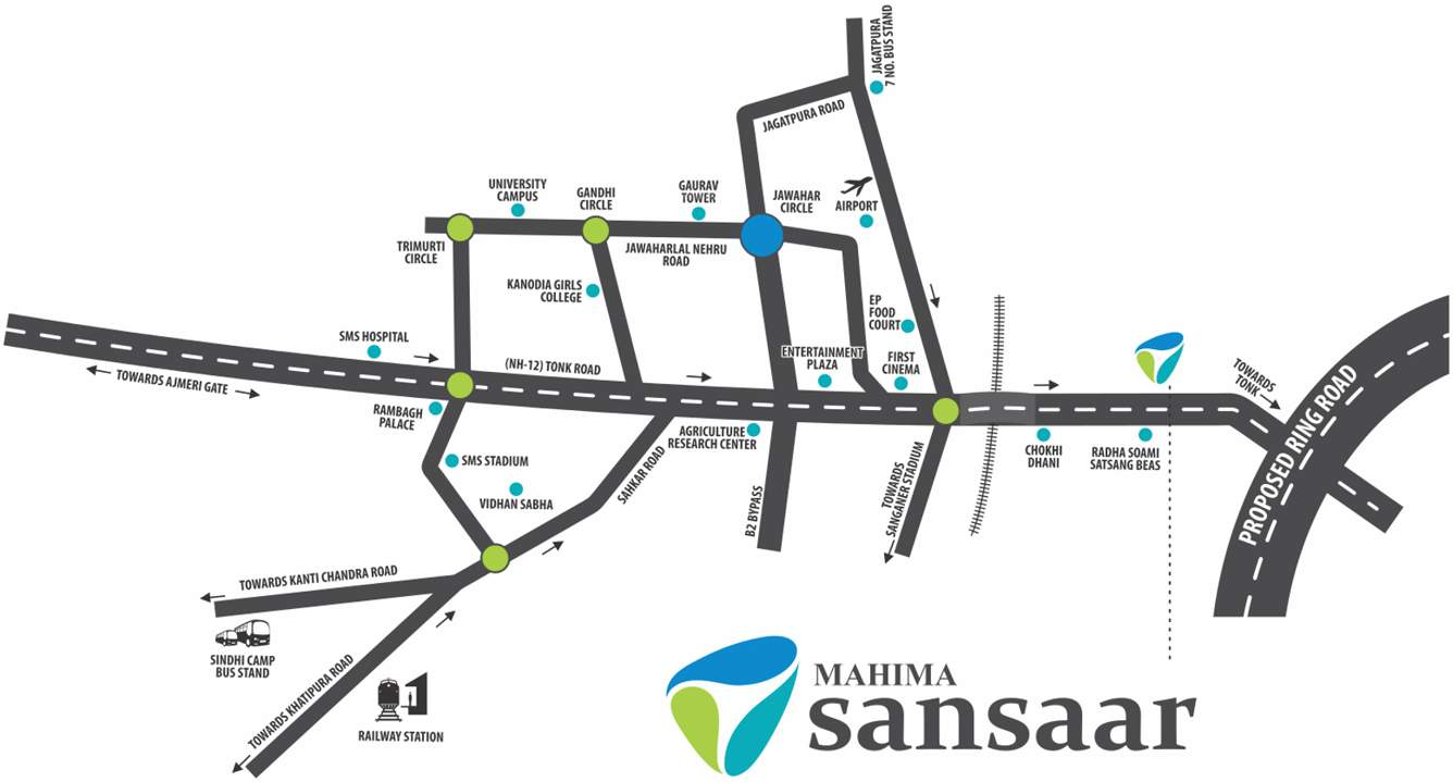 sansaar phase i Images for Location Plan of Mahima Sansaar Phase I
