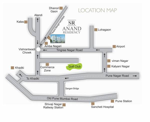 Images for Location Plan of SR Anand Residency A B C