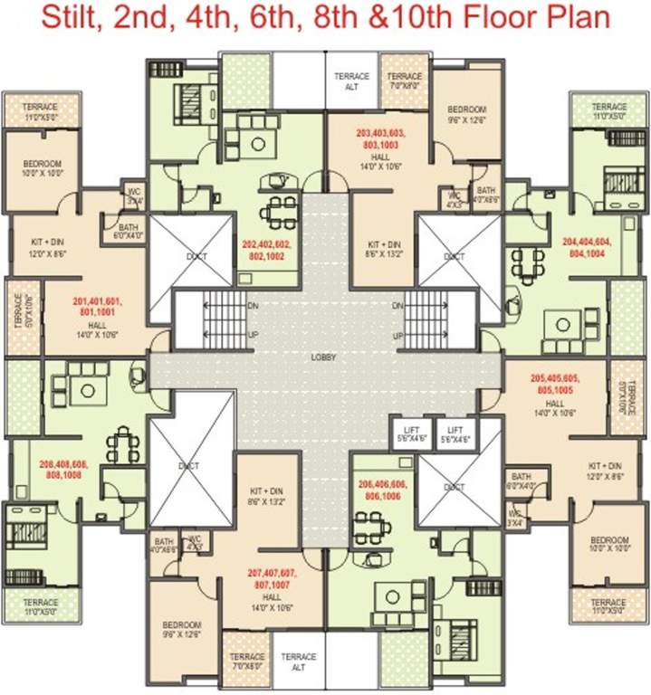 Images for Cluster Plan of Shree Sai Phase V M1 Building
