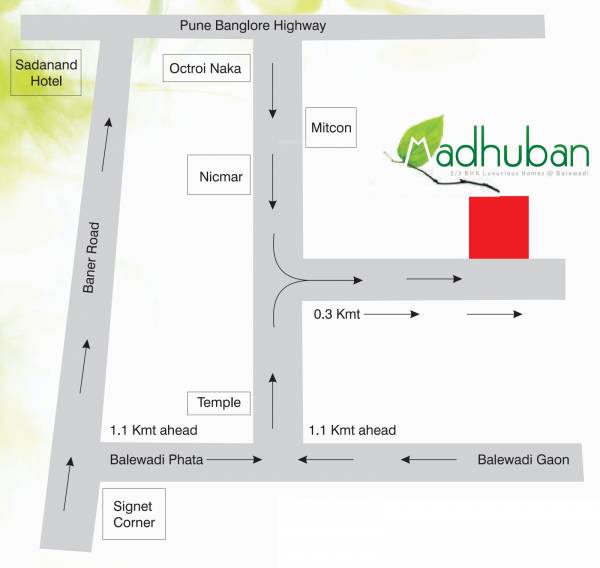 Images for Location Plan of Kakkad Madhuban D Wing