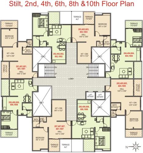 Images for Cluster Plan of Shree Sai Phase IV K1 And L1 Buildings