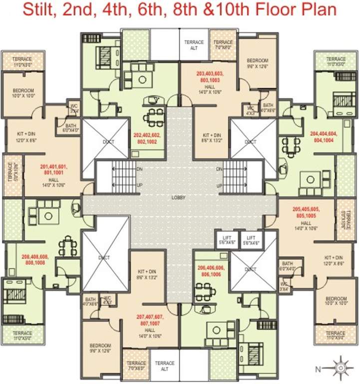 Images for Cluster Plan of Shree Sai Phase IV K1 And L1 Buildings
