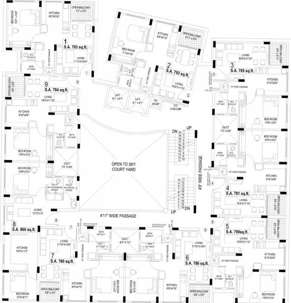 Images for Cluster Plan of Vaastu Ramnagar Housing Complex Phase F