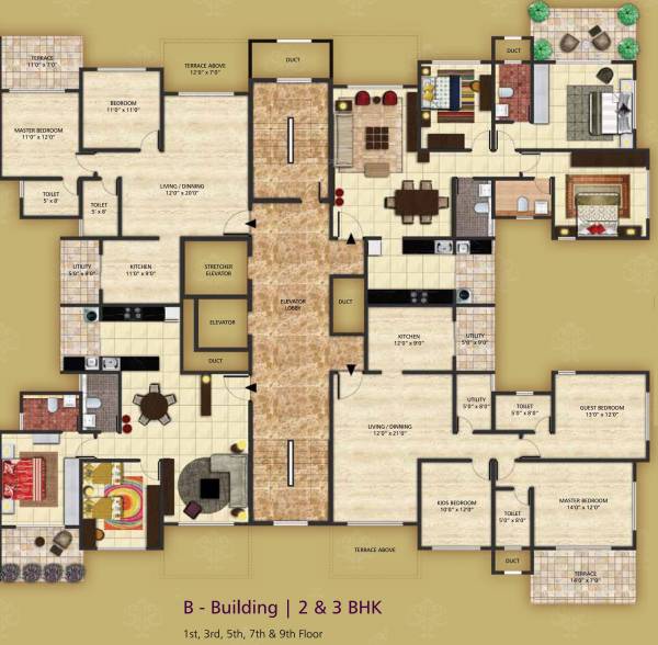 Images for Cluster Plan of Mantri Constructions Eternity B