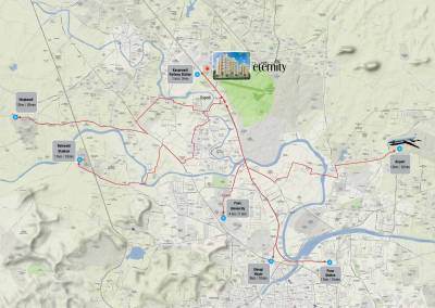 Images for Location Plan of Mantri Constructions Eternity B