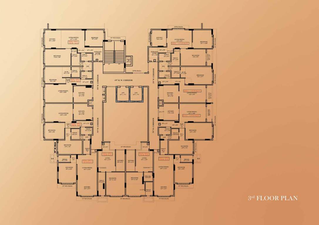 aerovista Kul Palladio Cluster Plan