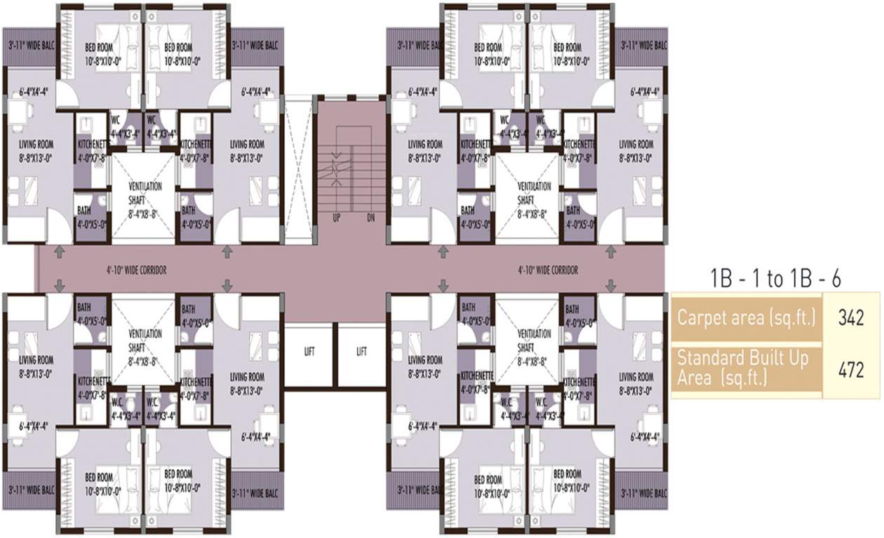 Images for Cluster Plan of Newtown Grand