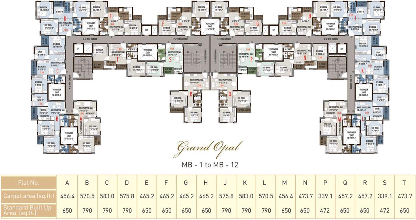 Images for Cluster Plan of Newtown Grand