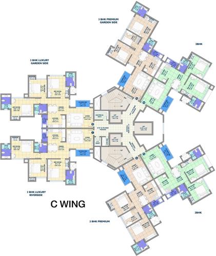 Images for Cluster Plan of Nirmal Lifestyle City Kalyan Amazon C