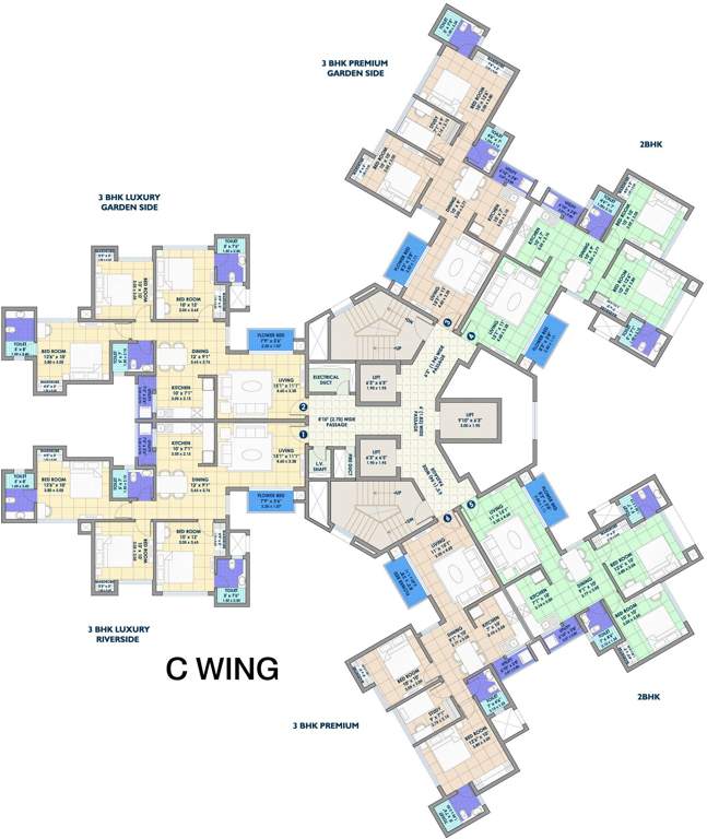 Images for Cluster Plan of Nirmal Lifestyle City Kalyan Amazon C