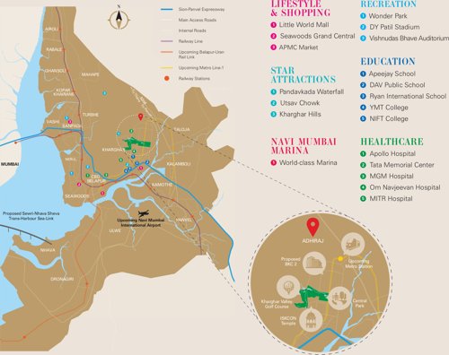 Images for Location Plan of Adhiraj Capital City Kharghar Images for Location Plan of Adhiraj Capital City Kharghar