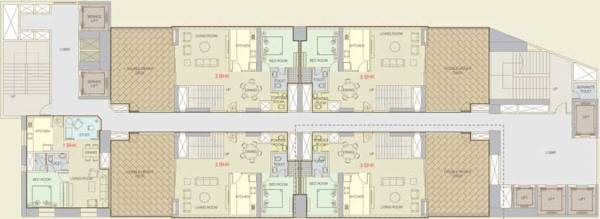 Images for Cluster Plan of Orbit Terraces Apartment