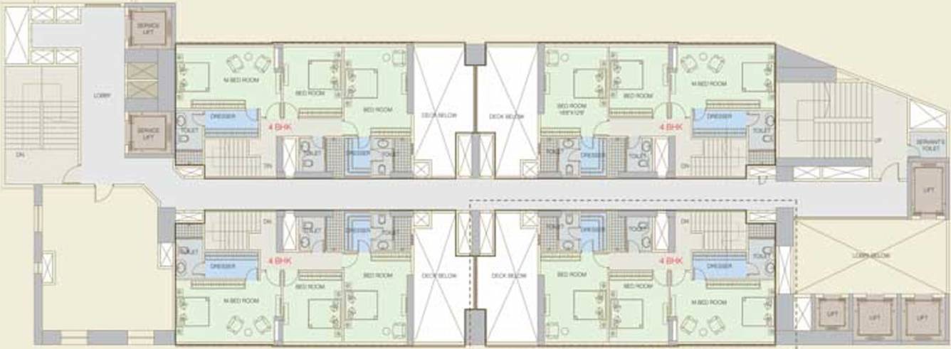 Images for Cluster Plan of Orbit Terraces Apartment