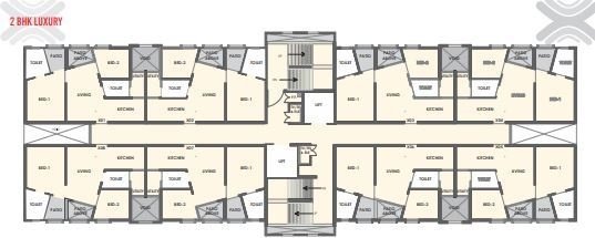  hinjewadi road riverfront ph 1 B1 Cluster Plan
