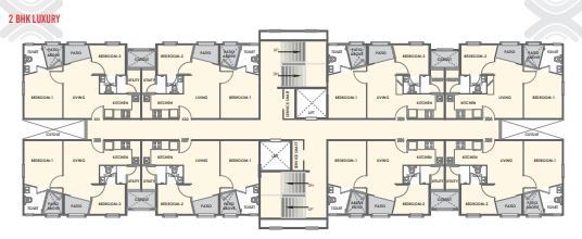  hinjewadi-road-riverfront-ph-1 B1 Cluster Plan
