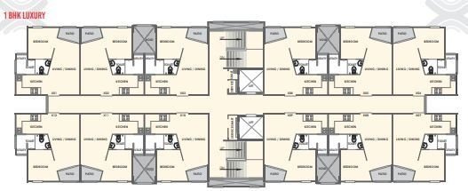  hinjewadi road riverfront ph 1 B1 Cluster Plan