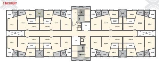  hinjewadi road riverfront ph 1 B1 Cluster Plan