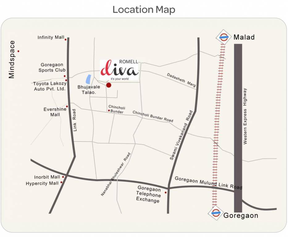  diva phase iii 21st to 23rd floor Location Plan
