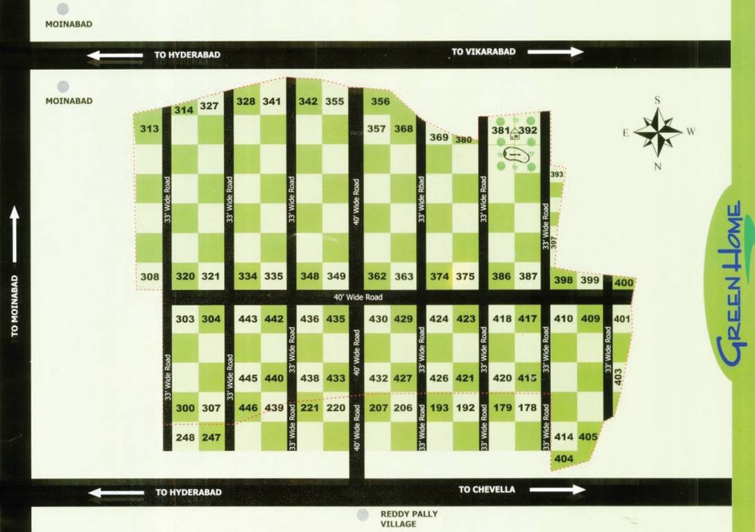 Images for Layout Plan of Green Home Farms And Resorts Green Acres II