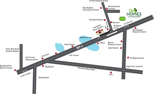 Images for Location Plan of Shriram Green Field Phase 2