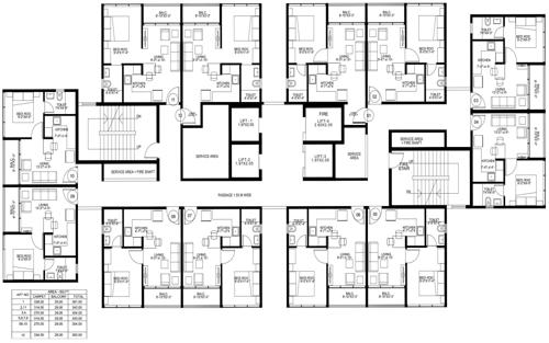  riverdale-suites Images for Cluster Plan of Duville Riverdale Suites