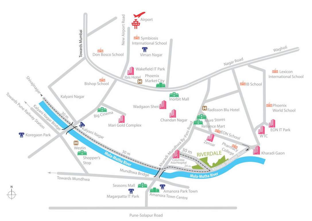  riverdale suites Images for Location Plan of Duville Riverdale Suites