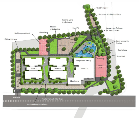  riverdale-suites Master Plan