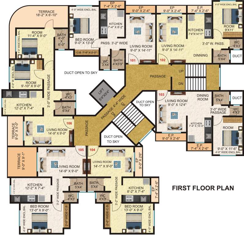 Images for Cluster Plan of Lotus Vidhi Ratna