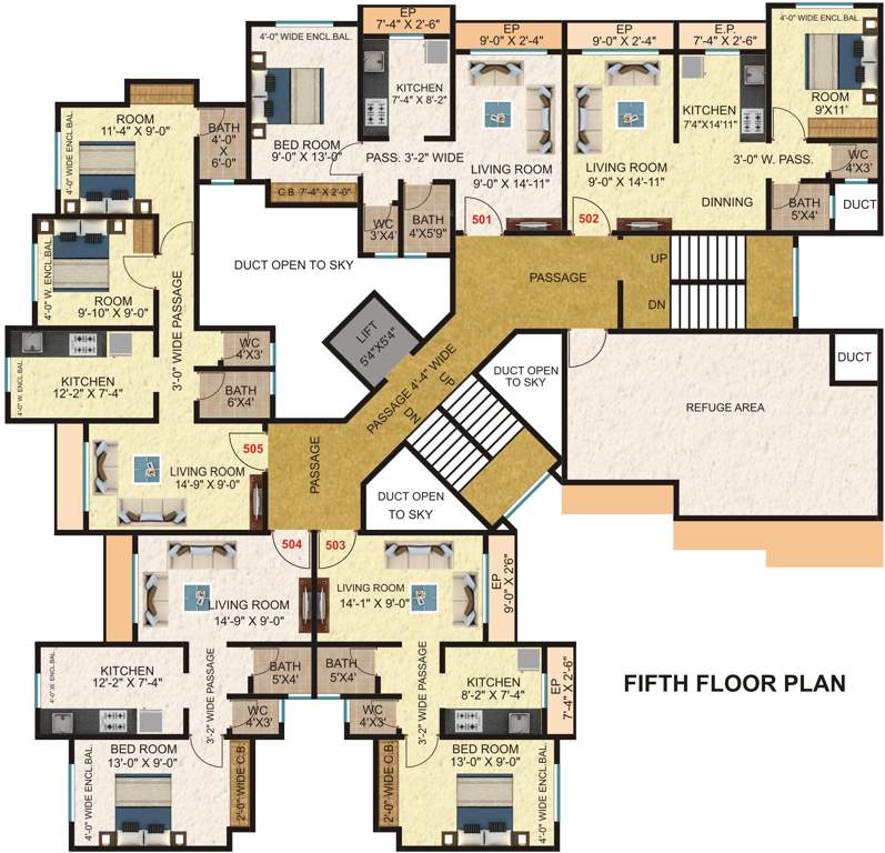 Images for Cluster Plan of Lotus Vidhi Ratna