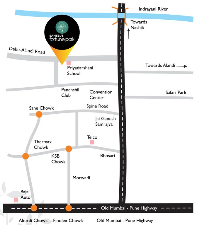 Images for Location Plan of Neev Saheels Fortune Park
