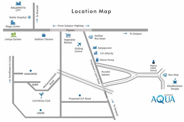 Images for Location Plan of Majestique Aqua Phase II