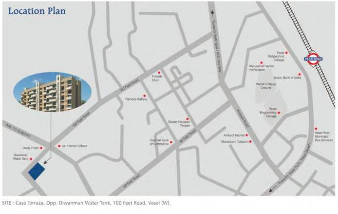  casa terraza wing c Location Plan