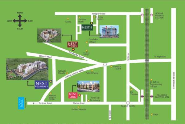 Images for Location Plan of Nest Residency Buldg 2