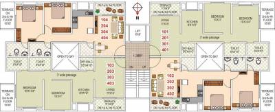 Images for Cluster Plan of Kumar Purva Images for Cluster Plan of Kumar Purva