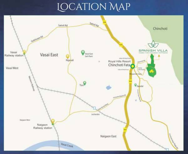  spanish-villa-cluster-1-to-12 Location Plan